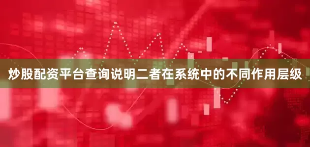 炒股配资平台查询说明二者在系统中的不同作用层级